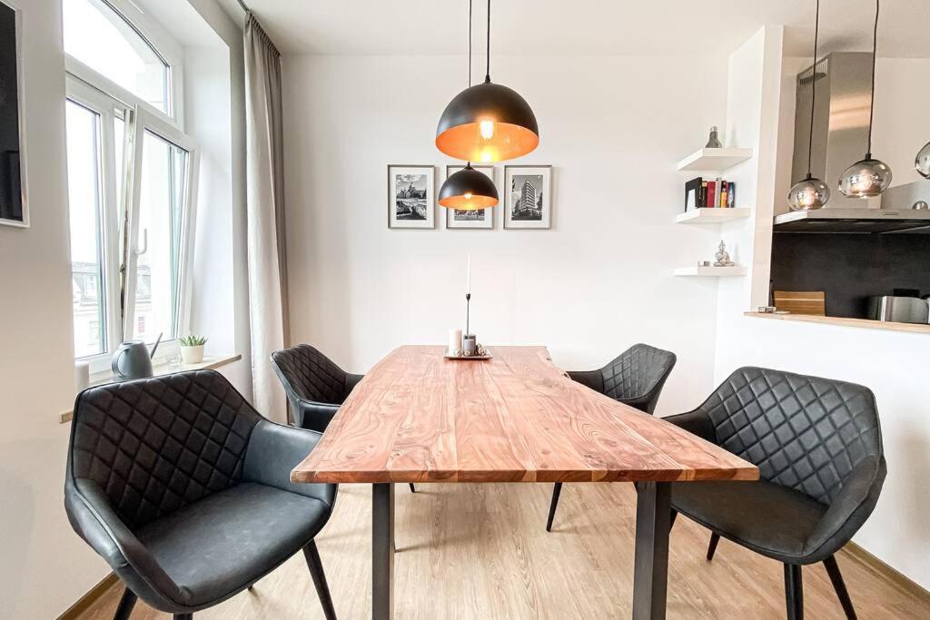 Luxus-Apartment In Leipzig Mit Privat-Parkplatz Exterior foto